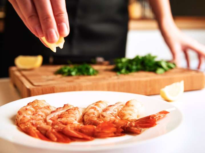 cooking prawns | Classpop Shot