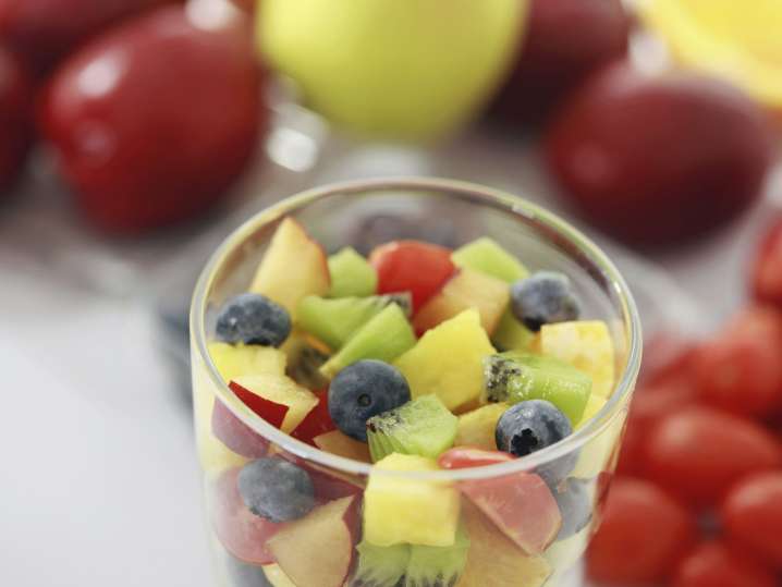 cut fruit in a glass | Classpop Shot