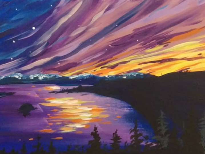 Paint and Sip - Twilight Dreams - Phoenix | Classpop!