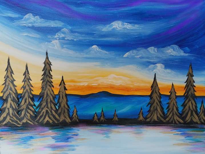 Paint and Sip - Spectacular Sunrise - Houston | Classpop!