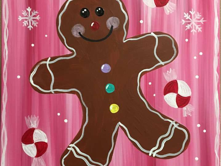 Paint and Sip - Dreaming of Gingerbread - Elk Grove | Classpop!