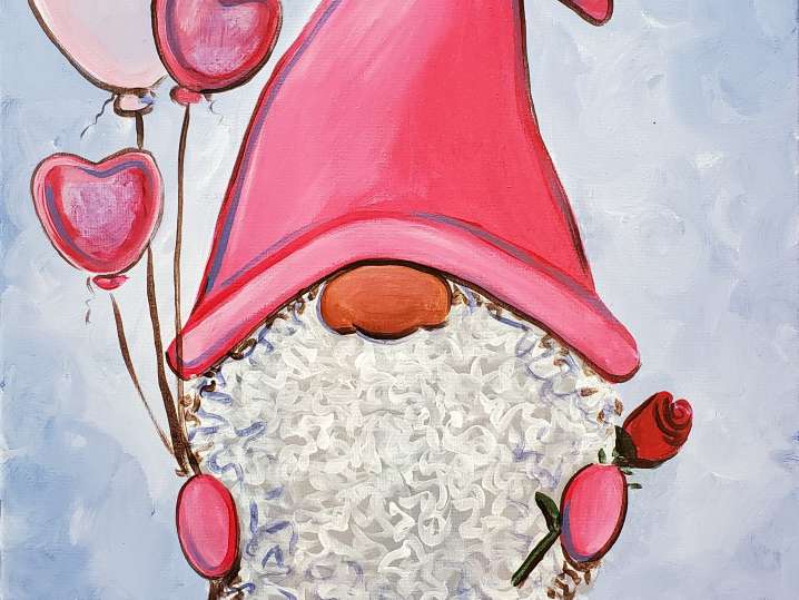 Paint and Sip - Valentine Gnome - Tampa | Classpop!