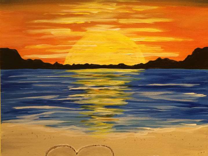 Paint and Sip - Romance On The Beach - Temecula | Classpop!