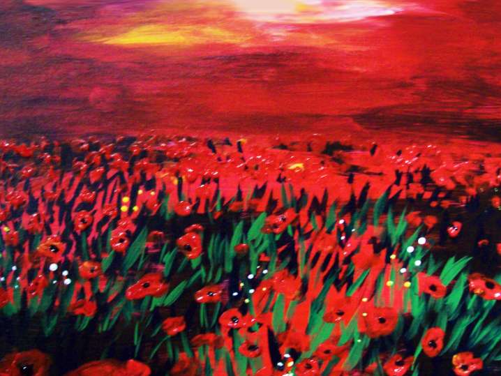 Paint and Sip - Morning Poppies - Phoenix | Classpop!