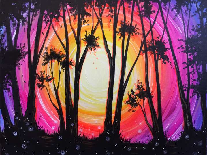 Paint and Sip - Through the Trees - Elk Grove | Classpop!