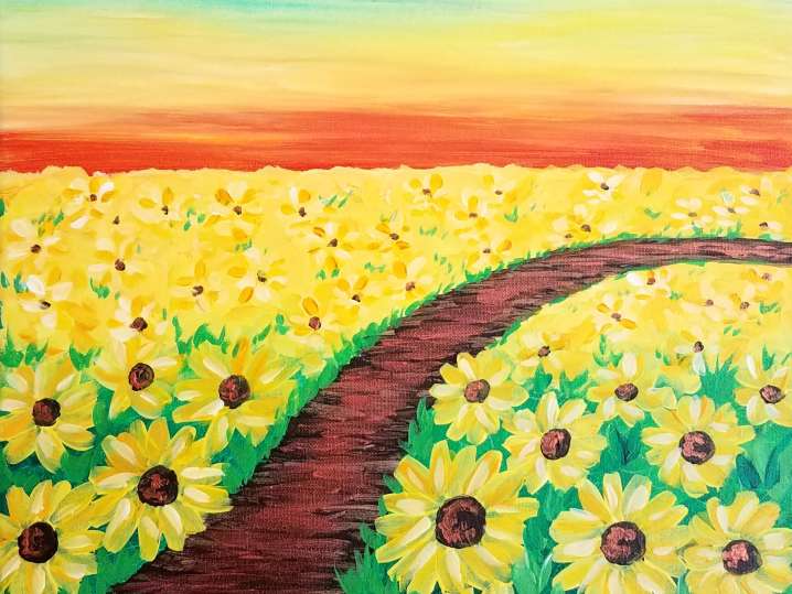 Paint and Sip - Sunflower Stroll - Phoenix | Classpop!