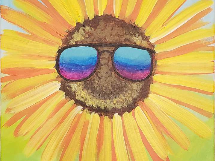Paint and Sip - Sunflower Shades - Phoenix | Classpop!