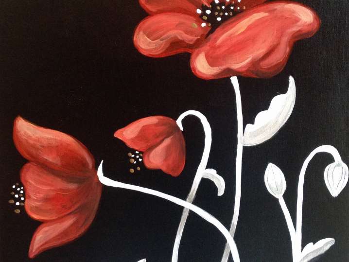 Paint and Sip - Blossoming Elegance - Phoenix | Classpop!