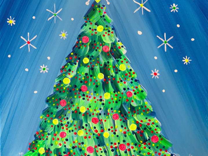 Paint and Sip - Christmas Glow - Phoenix | Classpop!
