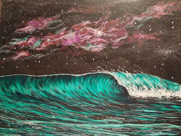 Paint and Sip - The Milky Wave - Phoenix | Classpop!