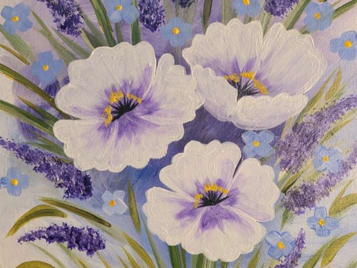 Paint and Sip - Searching for Spring Flowers - Phoenix | Classpop!