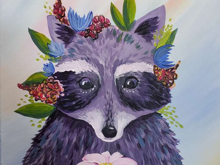 Paint and Sip - Racoon Cutie - Cincinnati | Classpop!