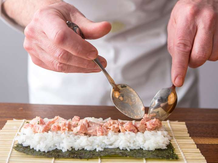 Homemade Sushi Rolls 101 Shot