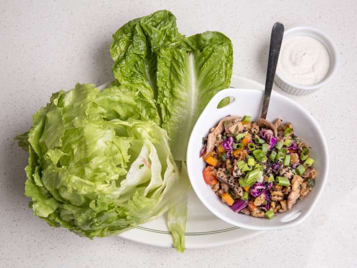 lettuce wrap ingredients Shot