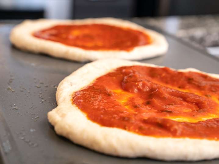 Atlanta - pizzas with marinara sauce Shot