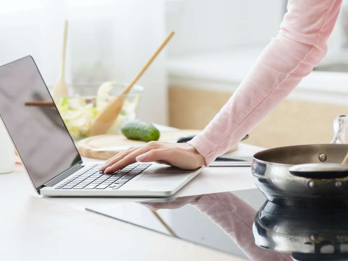 Atlanta - person taking a virtual cooking class.jpeg Shot