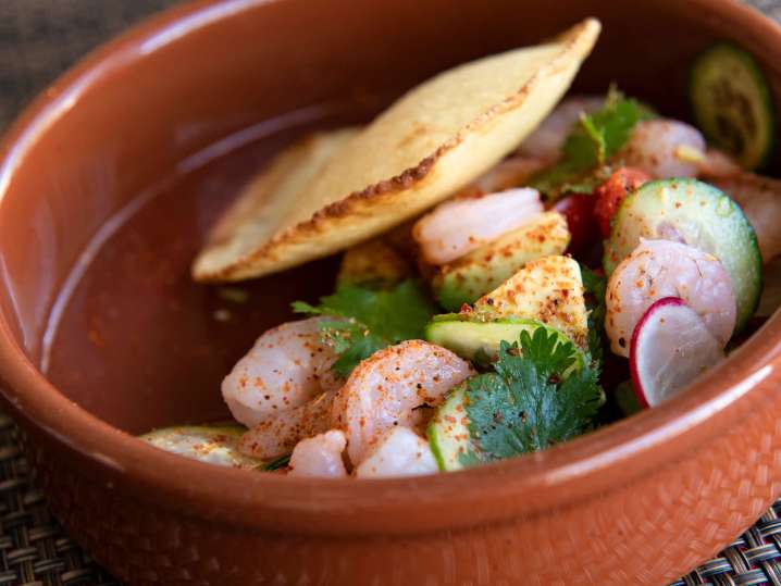 shrimp ceviche | Classpop Shot