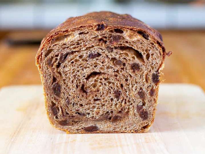 whole wheat raisin cinnamon swirl bread | Classpop Shot