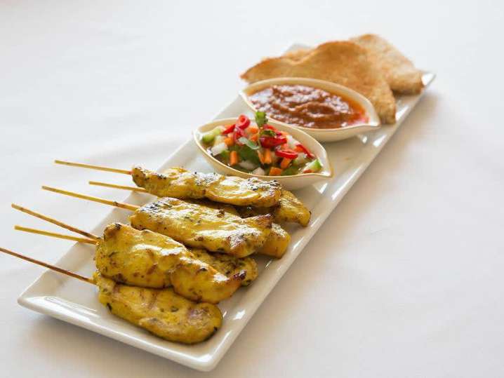 Thai Chicken Satay | Classpop Shot
