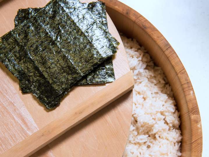 sushi rice and nori | Classpop Shot
