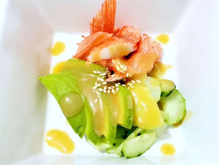 miso crab salad | Classpop Shot