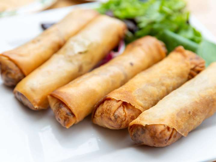 Pork and Shrimp Spring Roll | Classpop Shot