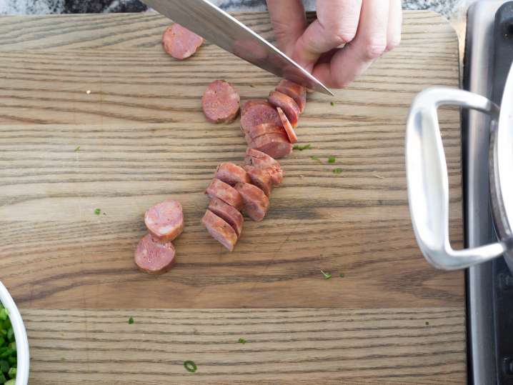 slicing sausage | Classpop Shot