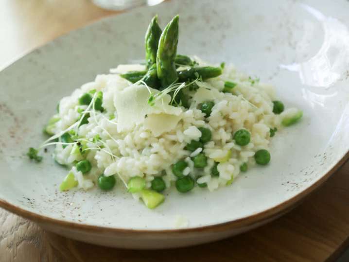 Asparagus and Parmesan Risotto | Classpop Shot
