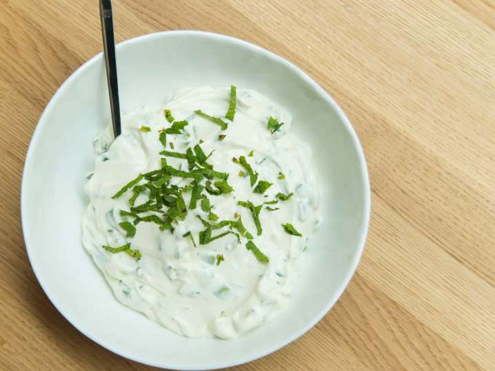 cucumber yogurt sauce | Classpop Shot