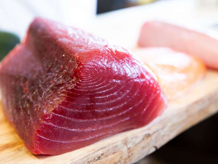 raw sushi grade tuna | Classpop Shot