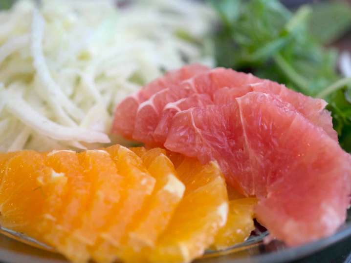 arugula fennel orange salad | Classpop Shot