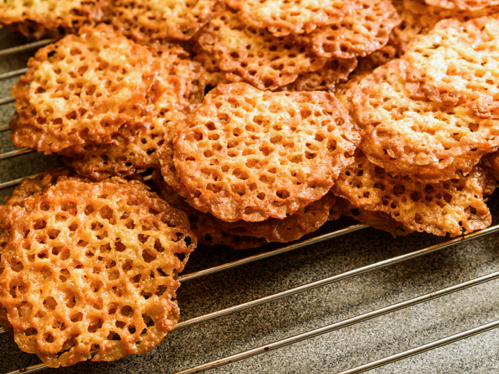 orange lace cookies | Classpop Shot