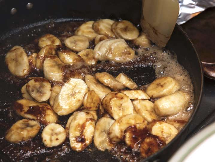 sautéed bananas | Classpop Shot