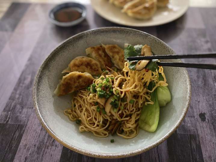 gyoza and Mazemen Noodles | Classpop Shot