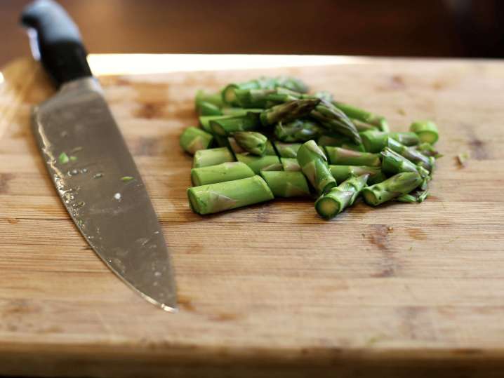 chopped asparagus | Classpop Shot