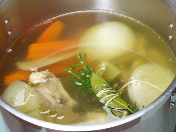 chicken bone broth | Classpop Shot