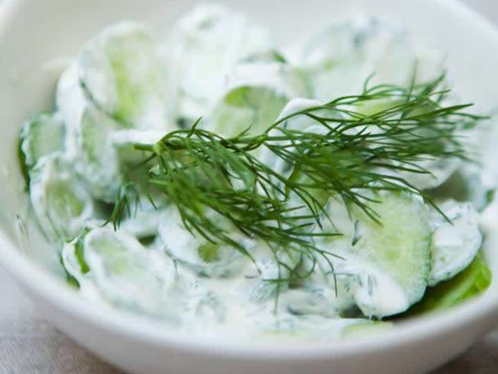 yogurt cucumber spread | Classpop Shot