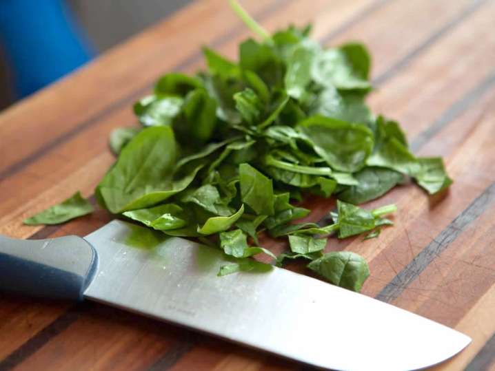 chopped spinach | Classpop Shot