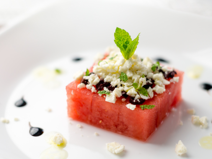 feta and mint watermelon salad | Classpop Shot