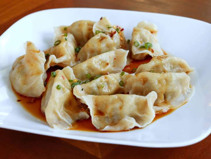 steamed kimchi dumplings | Classpop Shot