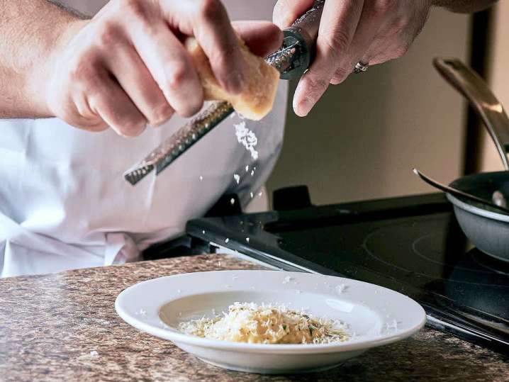 making homemade pasta Shot