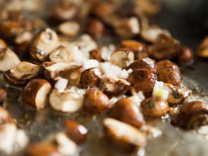 sauteed mushrooms | Classpop Shot