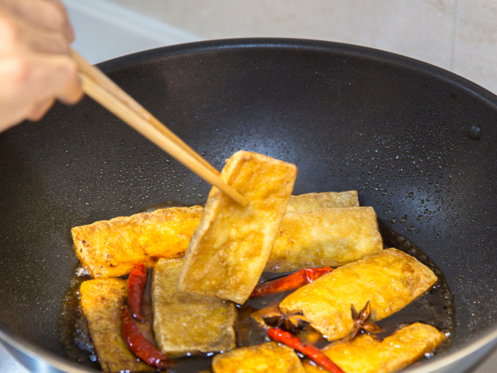 making crispy tofu | Classpop Shot