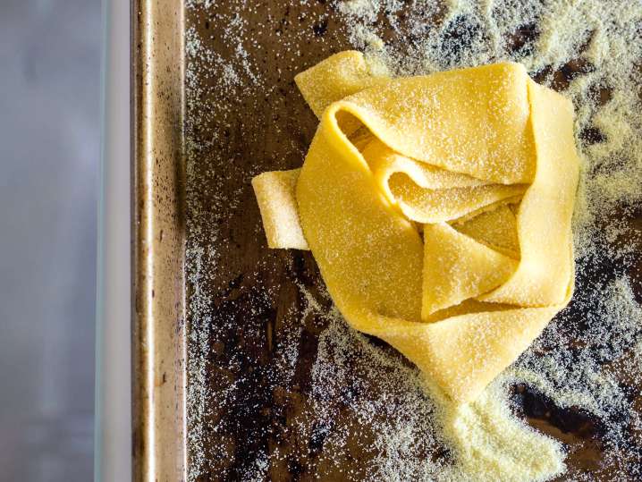 fresh pappardelle pasta | Classpop Shot