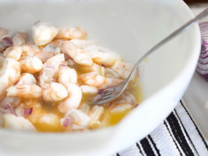 making shrimp ceviche | Classpop Shot