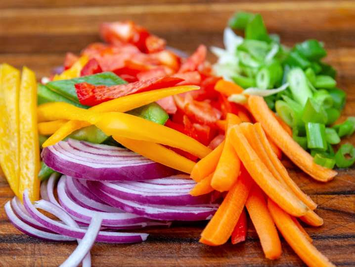 fresh vegetables for spring rolls | Classpop Shot