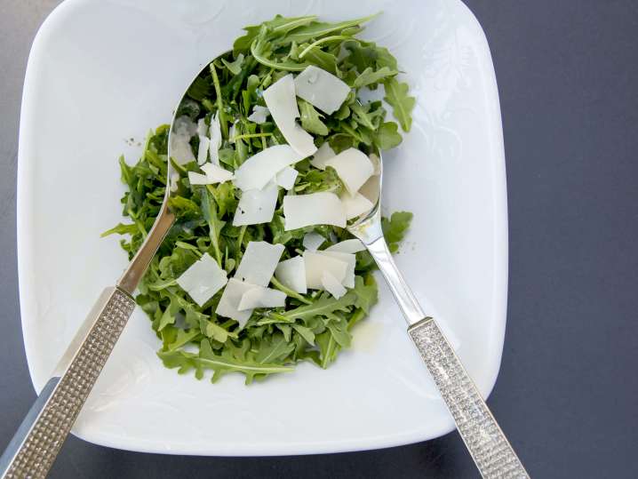 arugula with parmesan | Classpop Shot