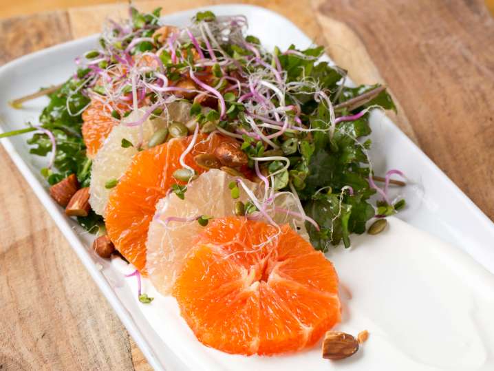 citrus watercress salad | Classpop Shot