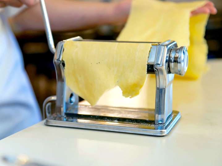 chef rolling fresh pasta dough | Classpop Shot
