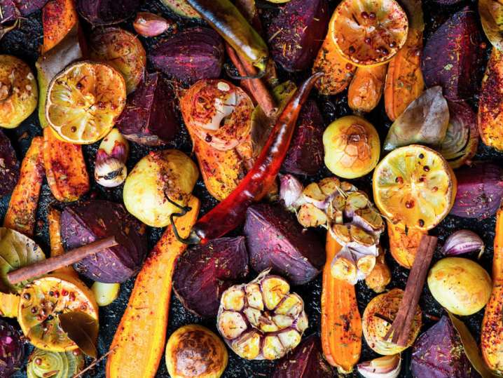 michael roasted seasonal vegetables | Classpop Shot